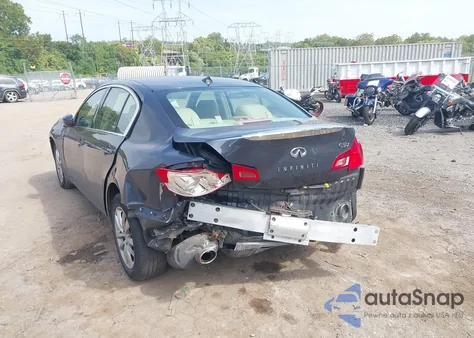 2009 Infiniti G37X z USA, uszkodzony, nr VIN JNKCV61F29M050231